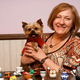 Elsinger displays a variety of objects tiny enough to receive her affection.